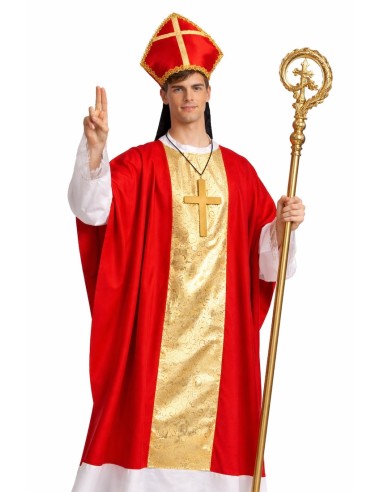 Costume Vescovo Taglia L | Costumi per Adulti Il Re del Carnevale
